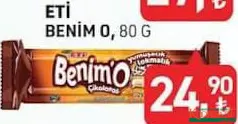 ETİ BENİMO BİSKÜVİ 80 G ETİ BENİMO BİSKÜVİ 80 G